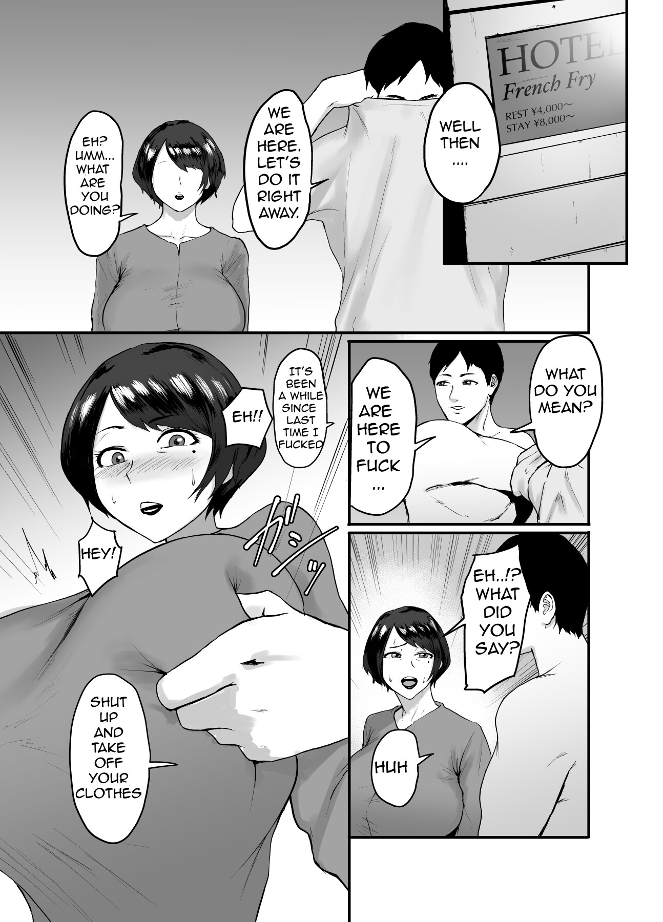 Hentai Manga Comic-Married Woman Eriko's Cheating Record-Read-11